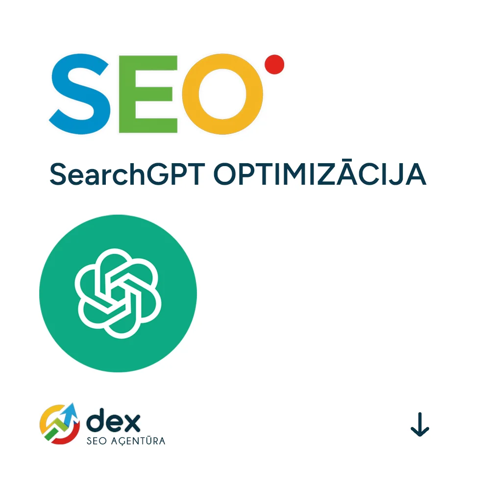 SearchGPT SEO optimizācijas pakalpojumi | SearchGPT meklēšanas sistēma | ChatGPT meklētājs